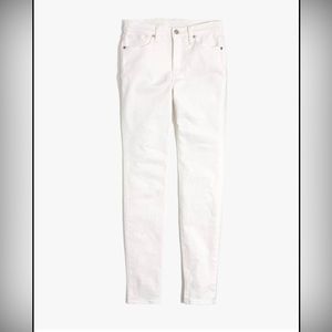 Madewell white jeans